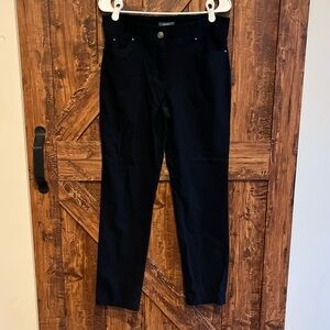 Verve Womens‎ elasticity waist stretchy black jeanss size 12 skinny pants